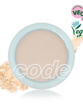 韩国直邮本土人气CODE GLOKOLOR Fix on干爽控油遮瑕定妆粉饼