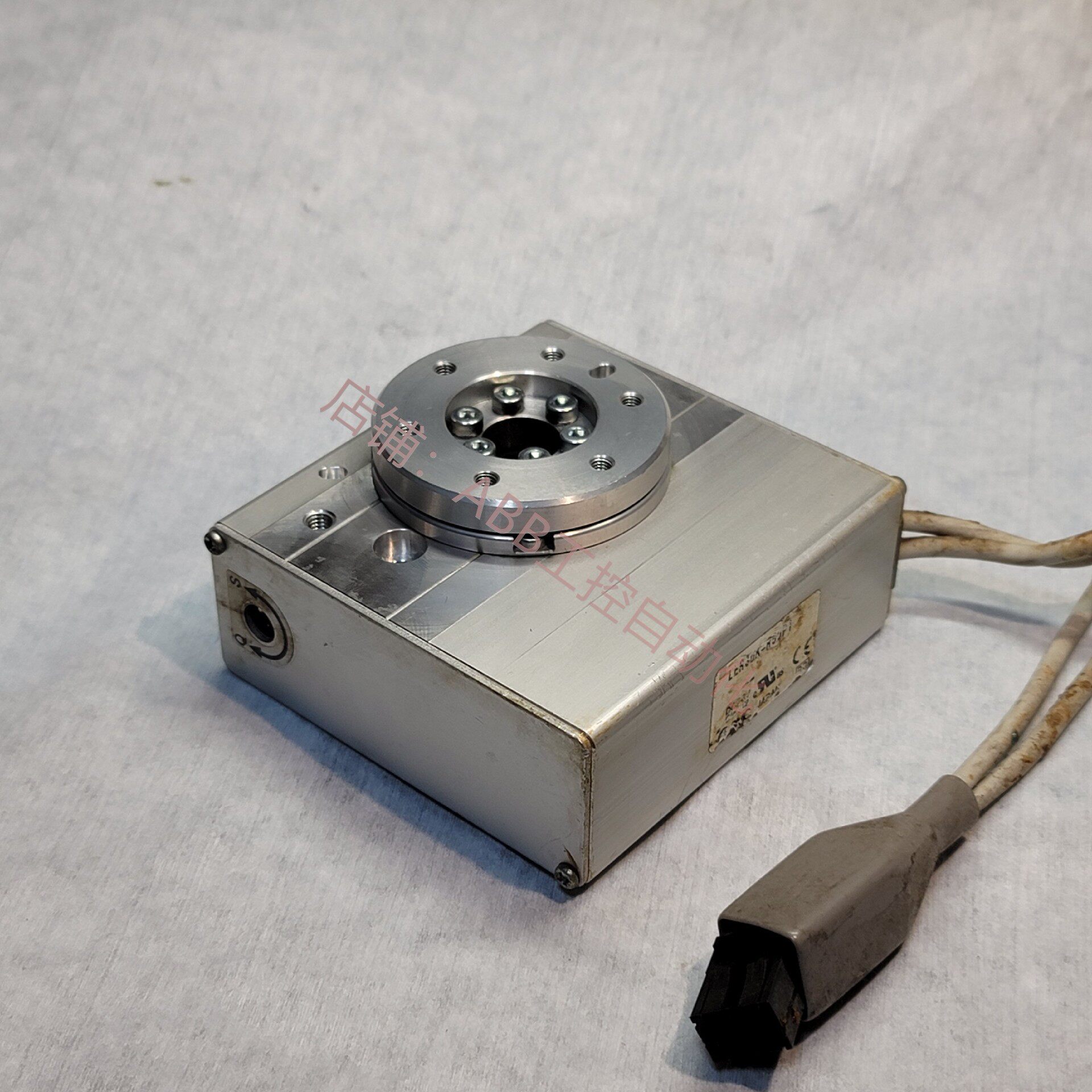 smc转盘ler30k旋转电缸 分度盘 电动旋转平台 单独转盘无驱动内部