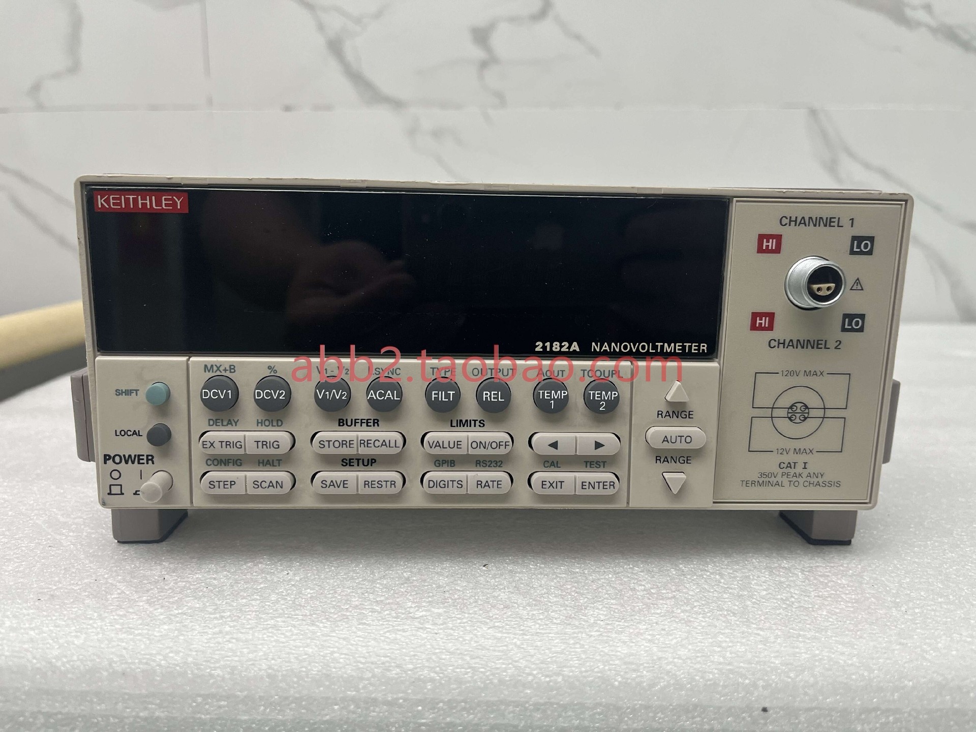 KEITHLEY2182A型纳伏表 吉时利2182A 现货一台 电子元器件市场 伺服电机/伺服系统/舵机 原图主图