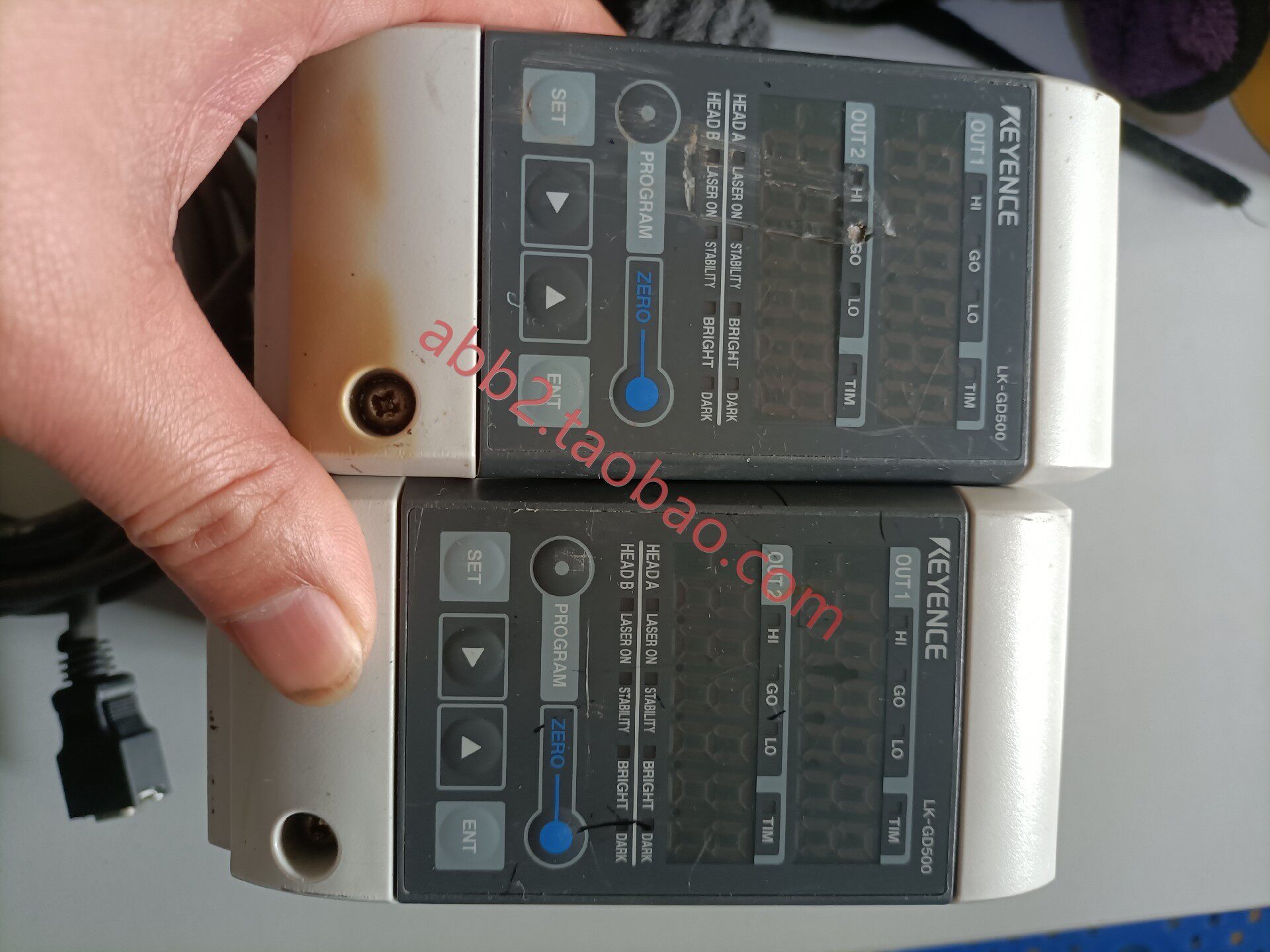 基恩士激光测距传感器lk-g3001   lk-gd5 00   lk-g15两套