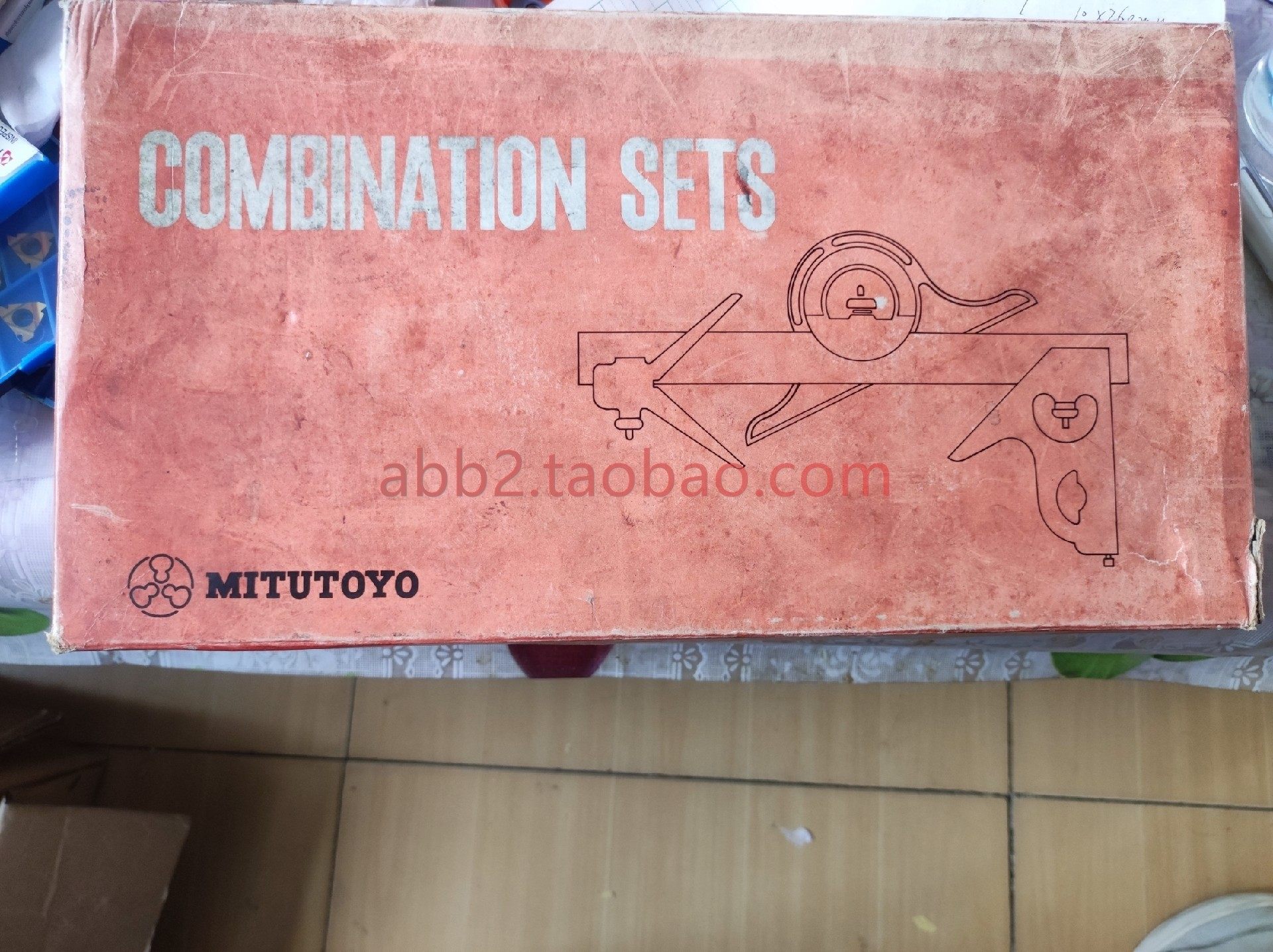 日本进口三丰量具 mitutoyo 万能角度尺 180-90 7 cmst2-12c  好