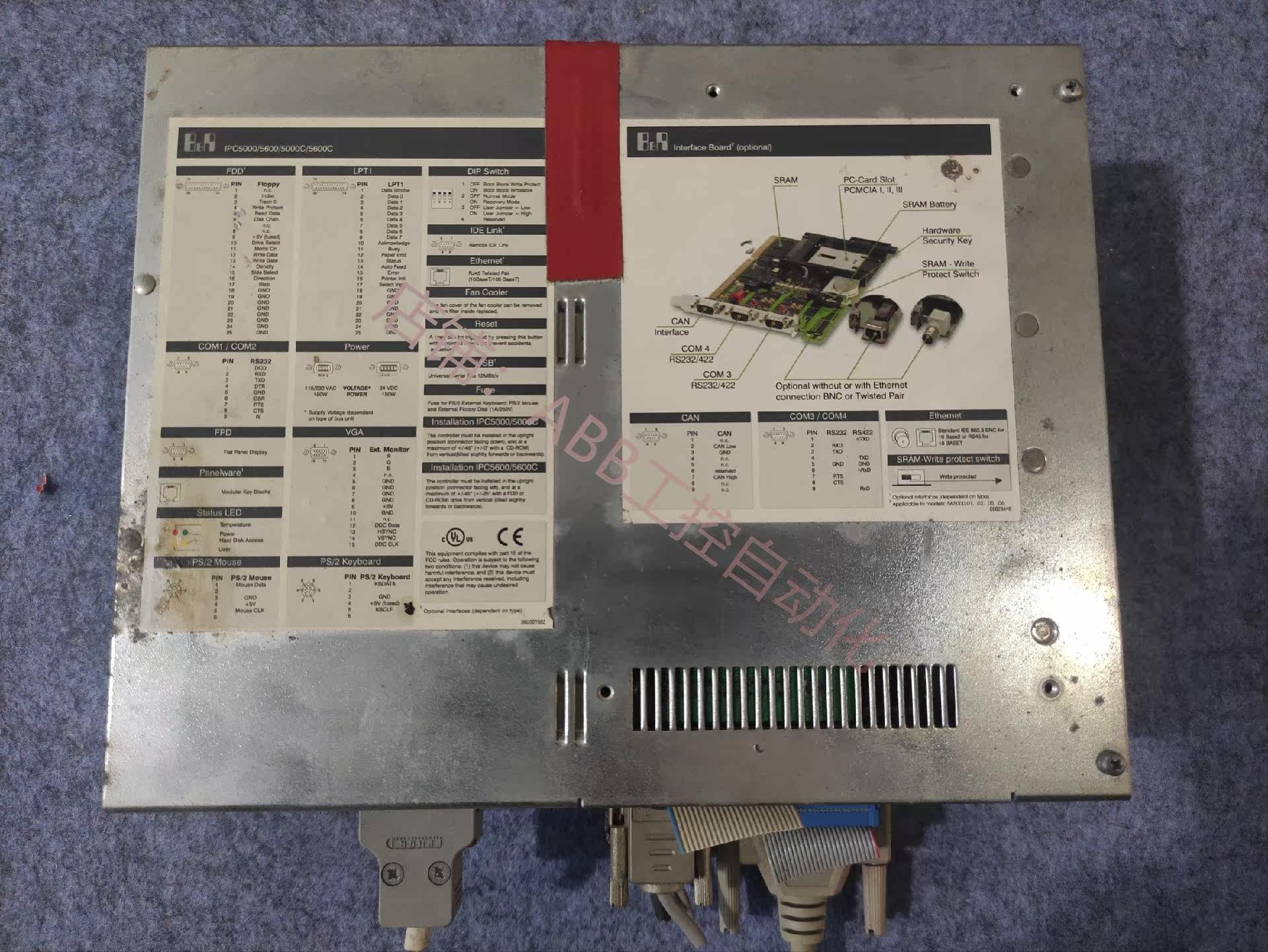 贝加莱ipc500056005000c5600c工控机 5c500132拆机下