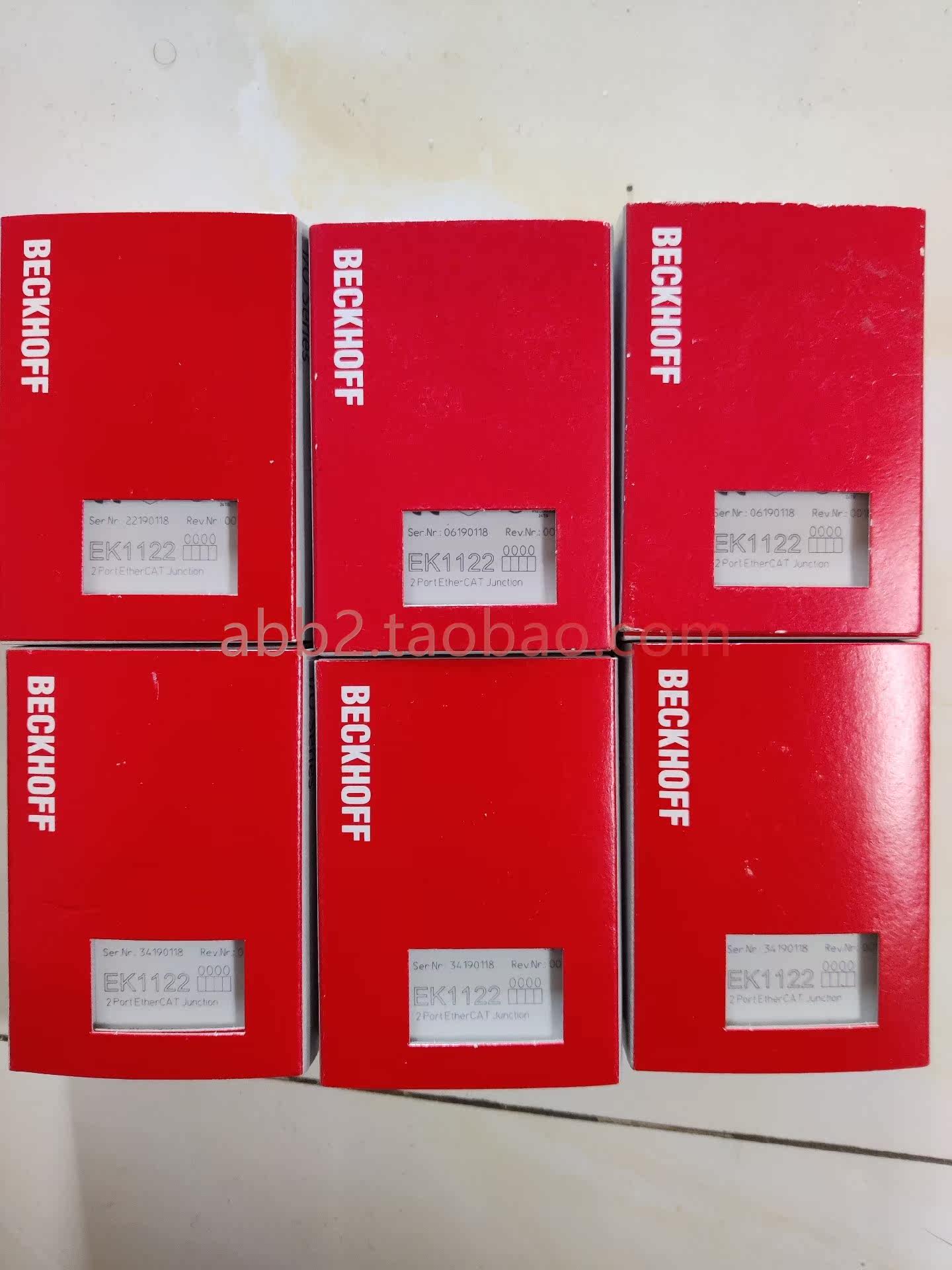 全新倍福beckhoff ek1122 全新现货6个