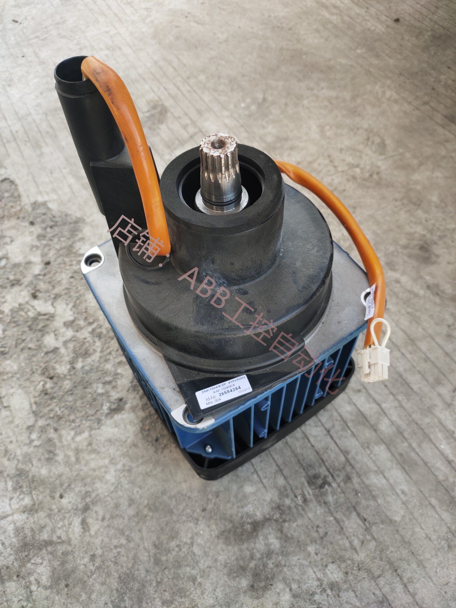 德马格电葫芦电机znk100a82p 415v50hz 物品实景