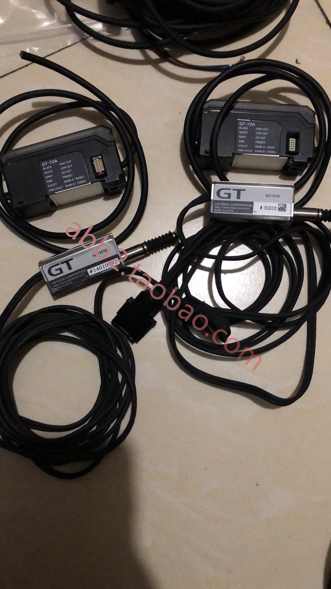 基恩士 gt-h10gt72a  两套