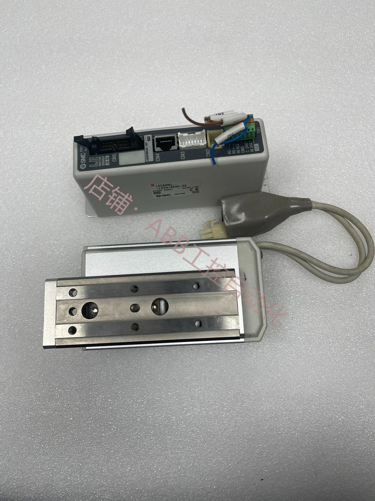 smc电缸lesh16rak-50s-r36n3 配驱动器leca6n3-lesh16rak-50