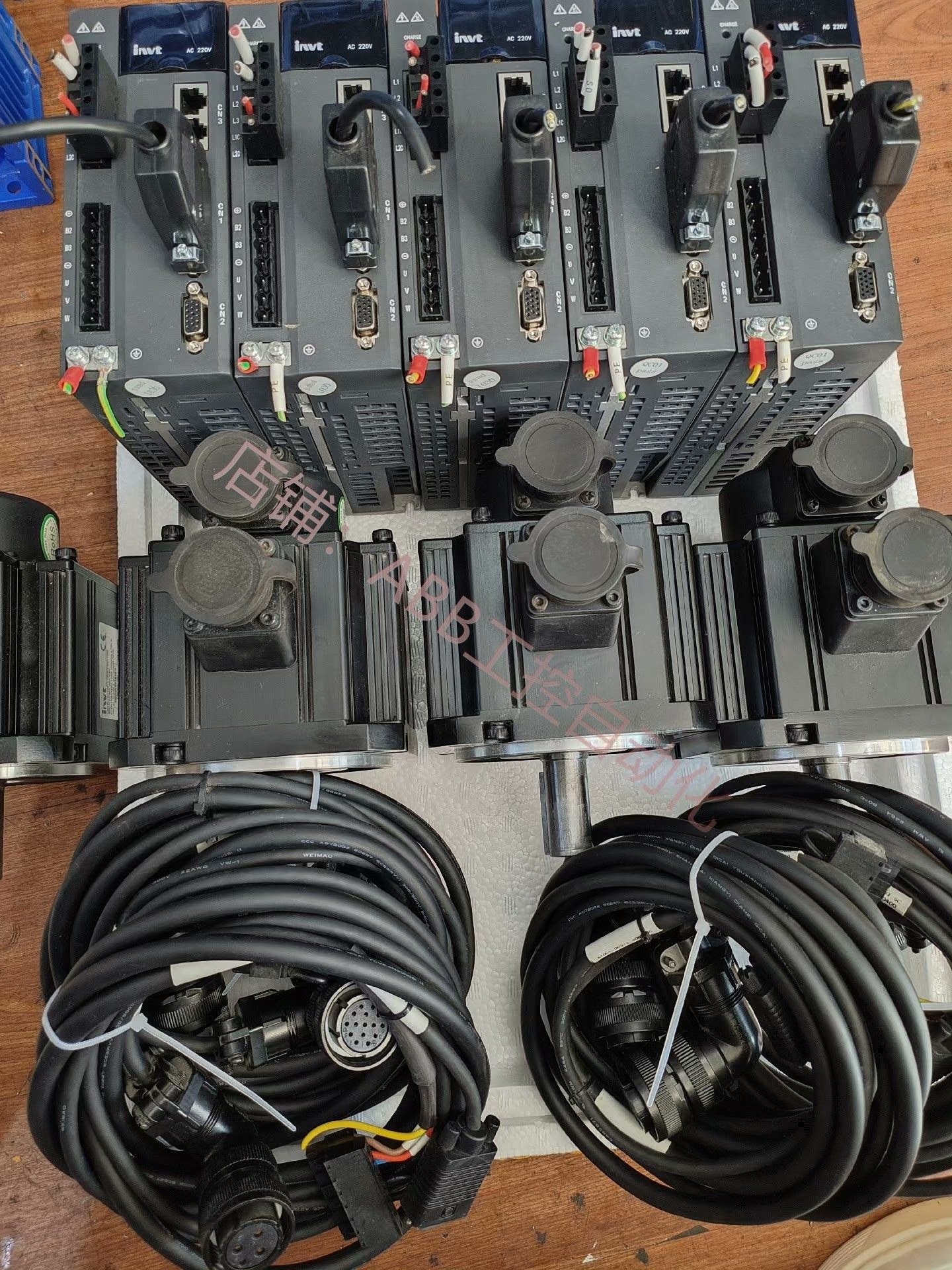 英威腾伺服电机套装1kw 电机型号sv-mm13-1r0e-2-9a0-1000驱动型