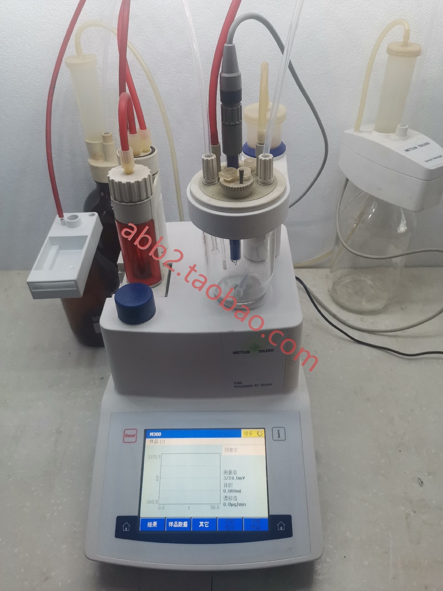 水分测定仪 梅特勒托利多v30volumetrickftirator水分测定仪