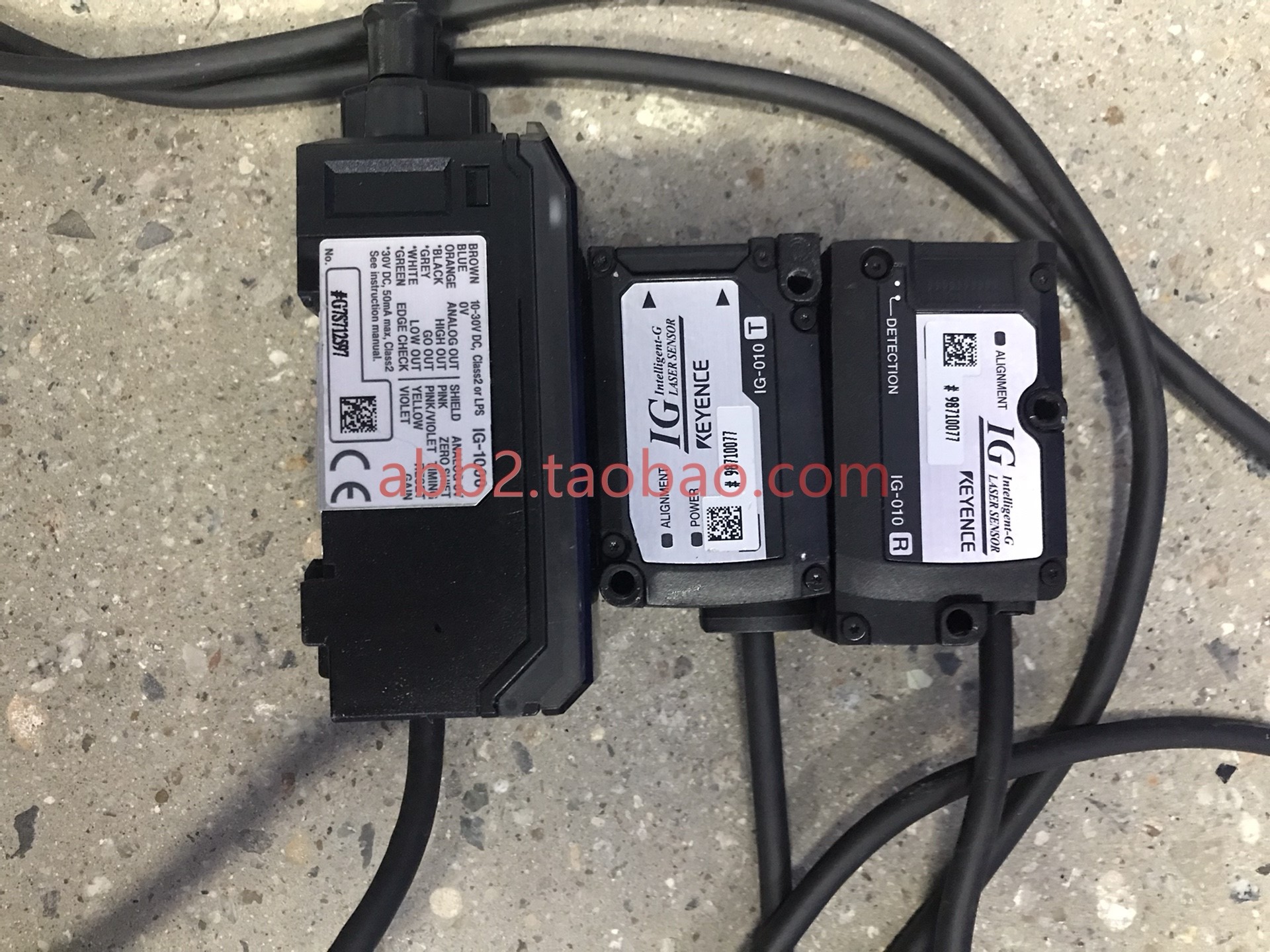 keyence 基恩士ig-1000  ig-010距离传感器设备