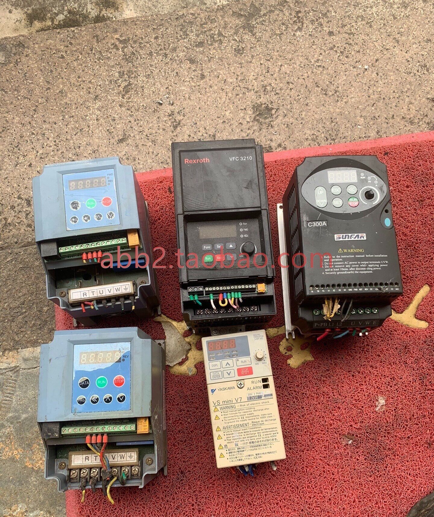 力士乐变频器  vfc3210-1k50-3p4-mna-7 p  15kw  380v