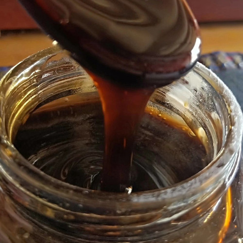 黑金刚蜂蜜纯正天然山野药花酸蜜