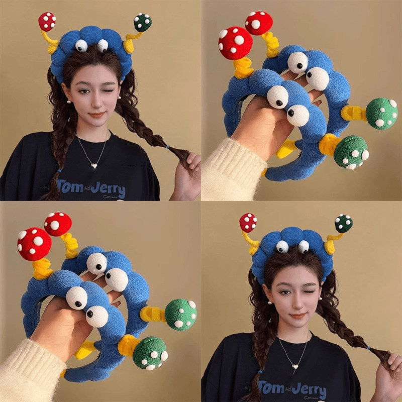 可爱扭扭棒洗脸发箍女2025