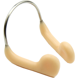 游泳鼻夹 花样游泳队使用 防鼻子进水 硅胶钢丝鼻夹耳塞 盒装