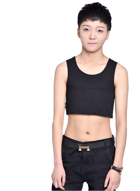 KBN/金博棉束胸加强绷带超平短款夏大胸显小缩胸学生束胸衣002