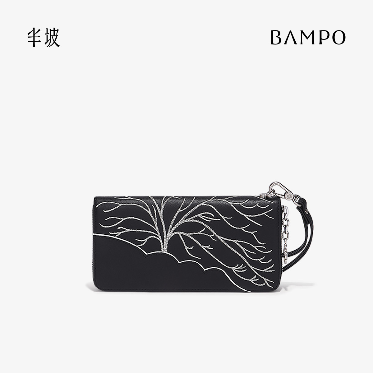 BAMPO半坡头层牛皮长款钱包原创小众专柜秋新款多卡位手拿钱夹女,箱包皮具/热销女包/男包,手拿包,淘宝优惠券,粉丝福利购,淘宝优惠卷