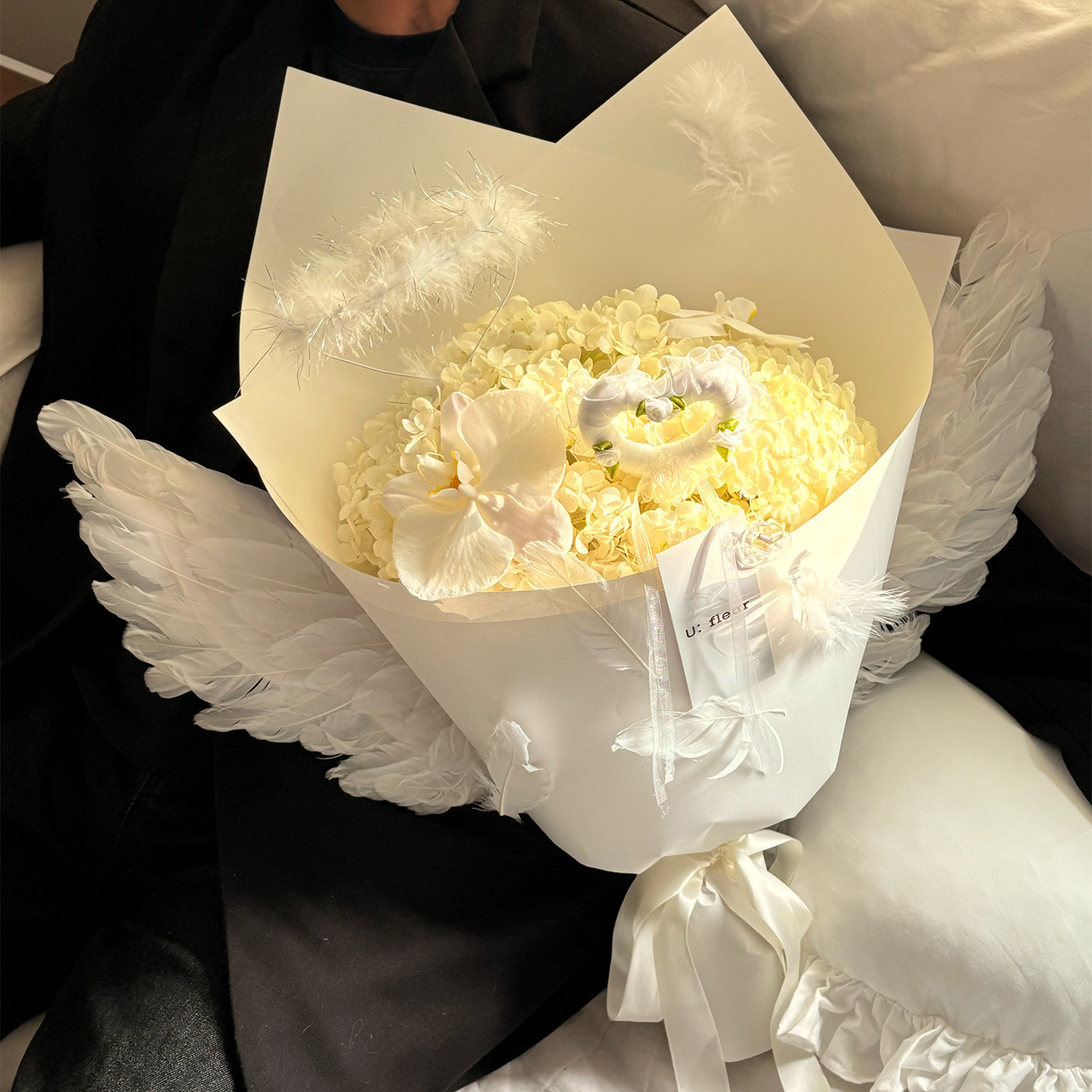 天使翅膀花材花艺资材天使仙气高级感花束装饰diy资材万圣节,鲜花速递/花卉仿真/绿植园艺,花艺材料,淘宝优惠券,粉丝福利购,淘宝优惠卷