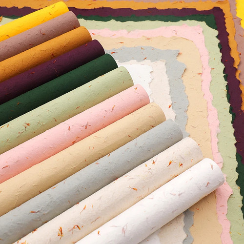 鲜花礼品礼物材料东巴纸