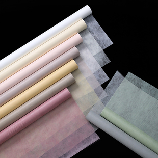 云朵棉鲜花包装纸纯色牛奶棉花束内衬纸包花纸花店花艺材料搭配