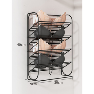 收纳架壁挂内衣收纳盒宿舍挂架衣柜衣橱内挂袋免打孔收纳一件
