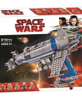 中国积木星球大战75188反抗军轰炸机男孩拼装玩具儿童礼物10914