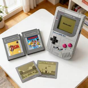 超级马力欧系列 Game Boy 积木游戏机72046儿童拼装积木玩具礼物