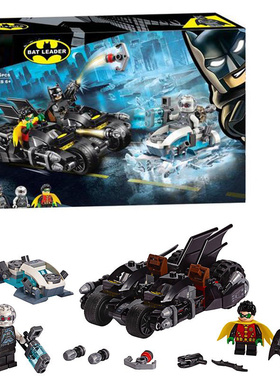 中国积木超级英雄系列蝙蝠侠大战急冻人76118男孩子拼装玩具11350