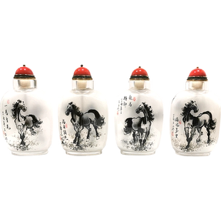 中国风礼品匠心独韵内画鼻烟壶中国特色工艺品送老外出国高档创意