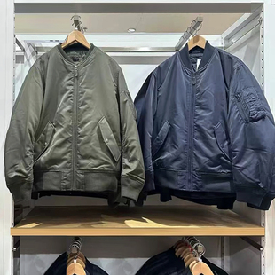 飞行员夹克外套男女款秋冬加厚棉服美式复古棒球服潮情侣装470060