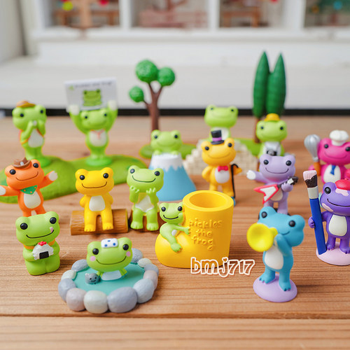 pickles青蛙公仔手办摆件