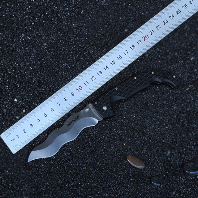 美国冷钢coldsteel 大号航海家29AXW户外工具刀武术装备防身小刀