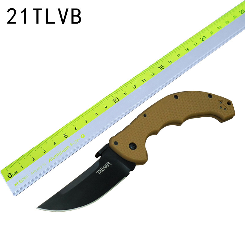 美国冷钢coldsteel 塔瓦工具刀21TLVB户外装备野外防身小刀不锈钢