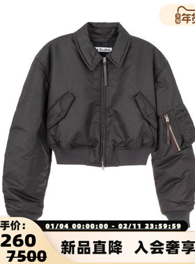 ACNE STUDIOS 春季新款女士休闲复古夹克外套银泰百货精品301574