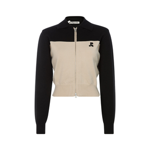 拉链开衫 Rest 外套 女士休闲拼色长袖 春春新款 and Recreation