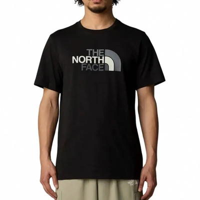北面THE NORTH FACE 男士Logo字母圆领短袖T恤 银泰百货 300217