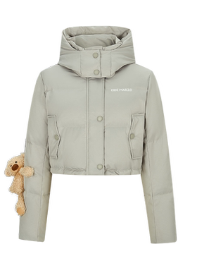 13DE MARZO 女士秋冬新款羽绒服可拆卸帽300178