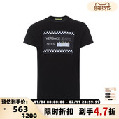 VJC 男士 徽标印花宽松圆领短袖 Versace范思哲 T恤银泰百货 300095