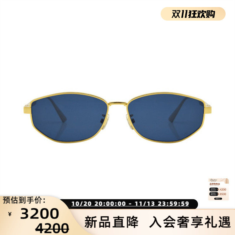 DIOR迪奥 2025春夏新款女士时尚太阳镜窄框墨镜银泰百货 300211
