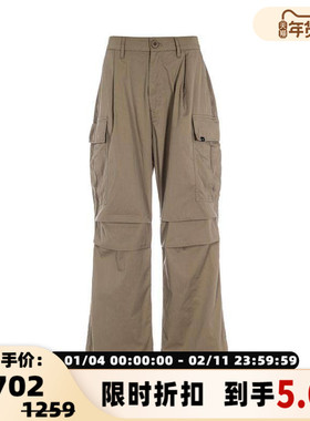 LMC  秋冬男士复古休闲裤时尚直筒工装裤银泰百货精品 301574