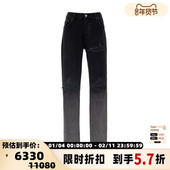 银泰百货 AMIRI 301574 复古破洞紧身修身 牛仔裤 服饰 潮流男士