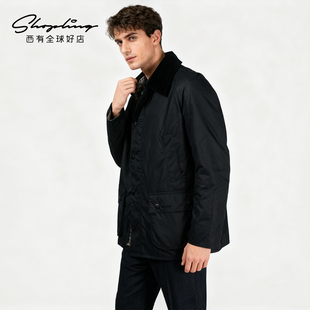 宽松休闲夹克外套银泰百货精品 男士 Barbour 秋冬新款