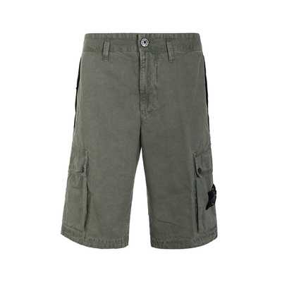 STONE ISLAND 春夏男士工装短裤纯棉多口袋设计银泰百货 301574