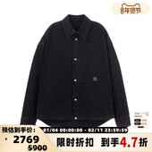 银泰百货精品 WOOYOUNGMI 301574 牛仔衬衫 水洗产品 男士 长袖