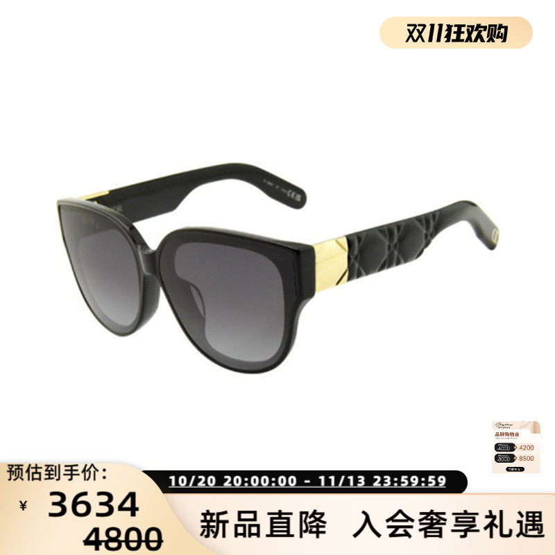DIOR迪奥 25新款女款经典简约显瘦太阳镜时尚墨镜银泰百货 300211