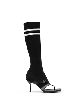 ANN ANDELMAN  25新款女士弹力连袜高跟鞋中筒靴银泰百货 301286