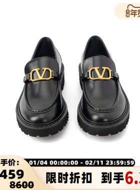 Red VALENTINO  女士乐福鞋休闲低帮豆豆鞋银泰百货精品 301574