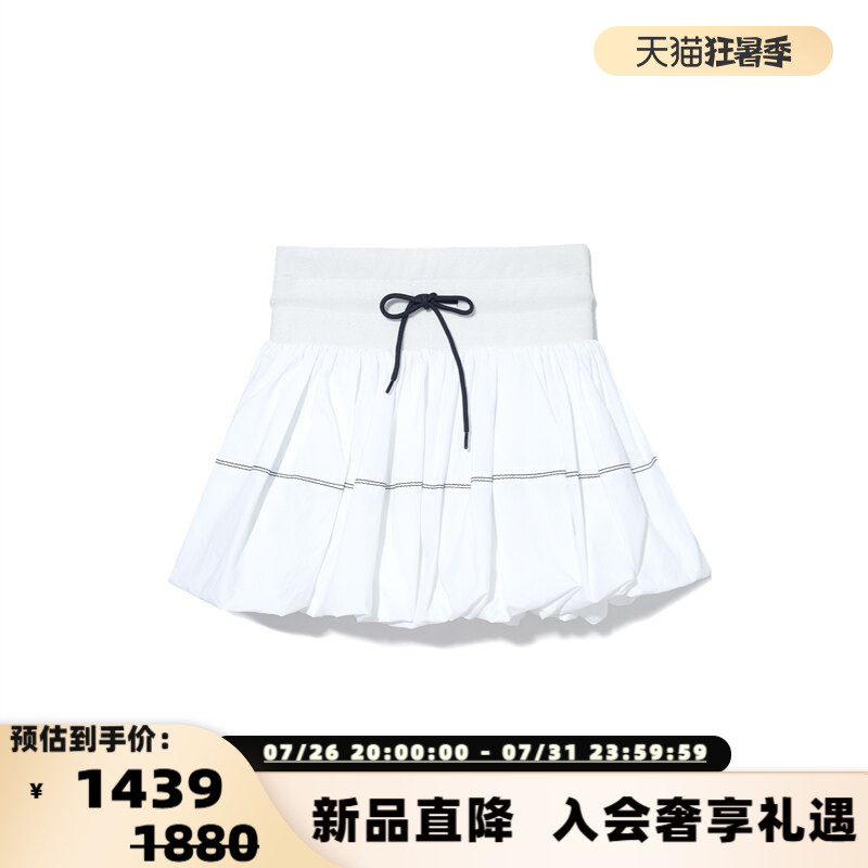 ANDAHALF 秋冬新款女士棉质泡泡超短裙银泰百货 301602