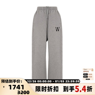 女士春秋季 银泰百货精品 抽绳休闲裤 卫裤 301574 运动裤 WE11DONE