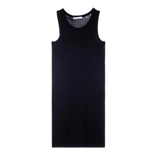 黑色背心连衣裙银泰百货精品301574 版 HELMUT LANG秋冬女士修身