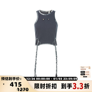 BELL 甜辣废土风无袖 春季 女士修身 弹力吊带背心 新款 ANDERSSON