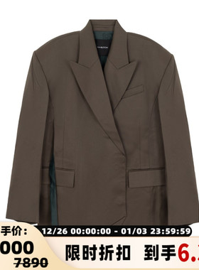 pushBUTTON 日常通勤女士一粒扣休闲西服上衣银泰百货301574